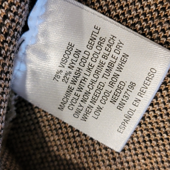 New! Palette Mock-Neck Sleeveless Sweater Cheetah Large - Picture 6 of 6